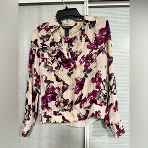 NWOT WHBM Silk blouse